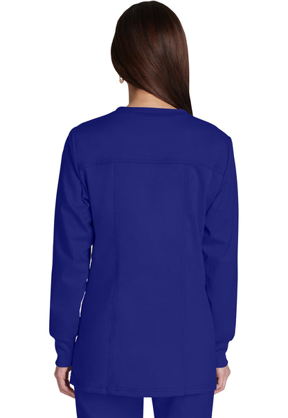 Women's Snap Front Jacket - Galaxy Blue