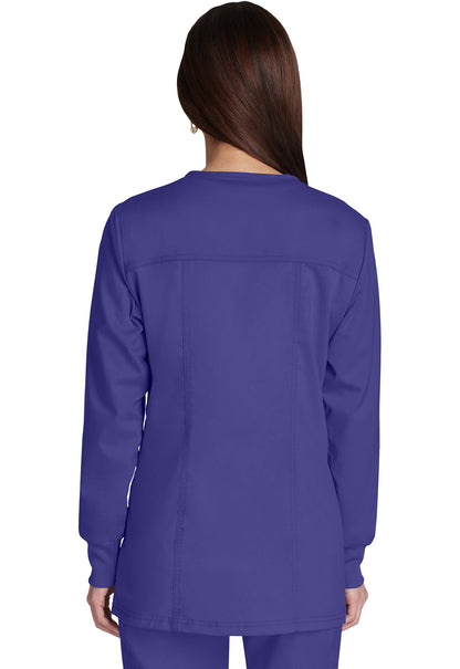 Women's Snap Front Jacket - Grape
