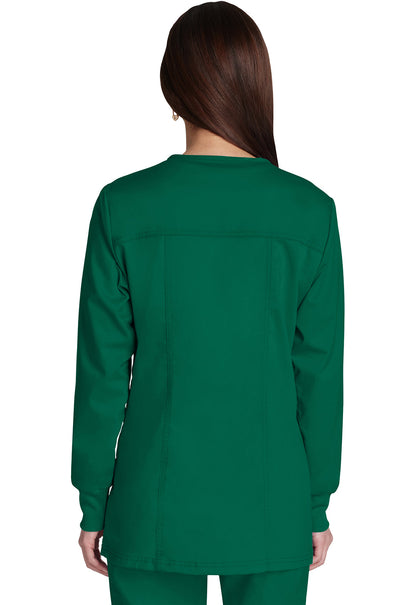 Women's Snap Front Jacket - Hunter Green