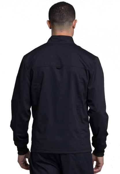 Men's Zip Front Jacket - Black