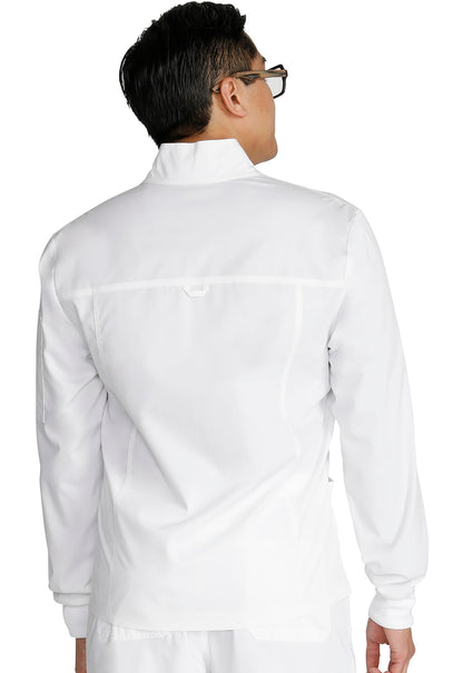 Men's Zip Front Jacket - White