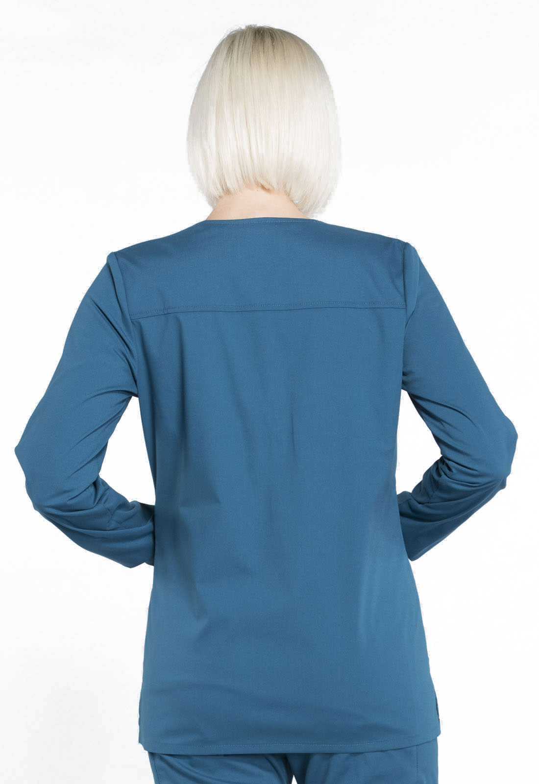 Women's Snap Front Jacket - Caribbean Blue