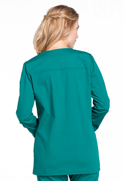Women's Snap Front Jacket - Hunter Green
