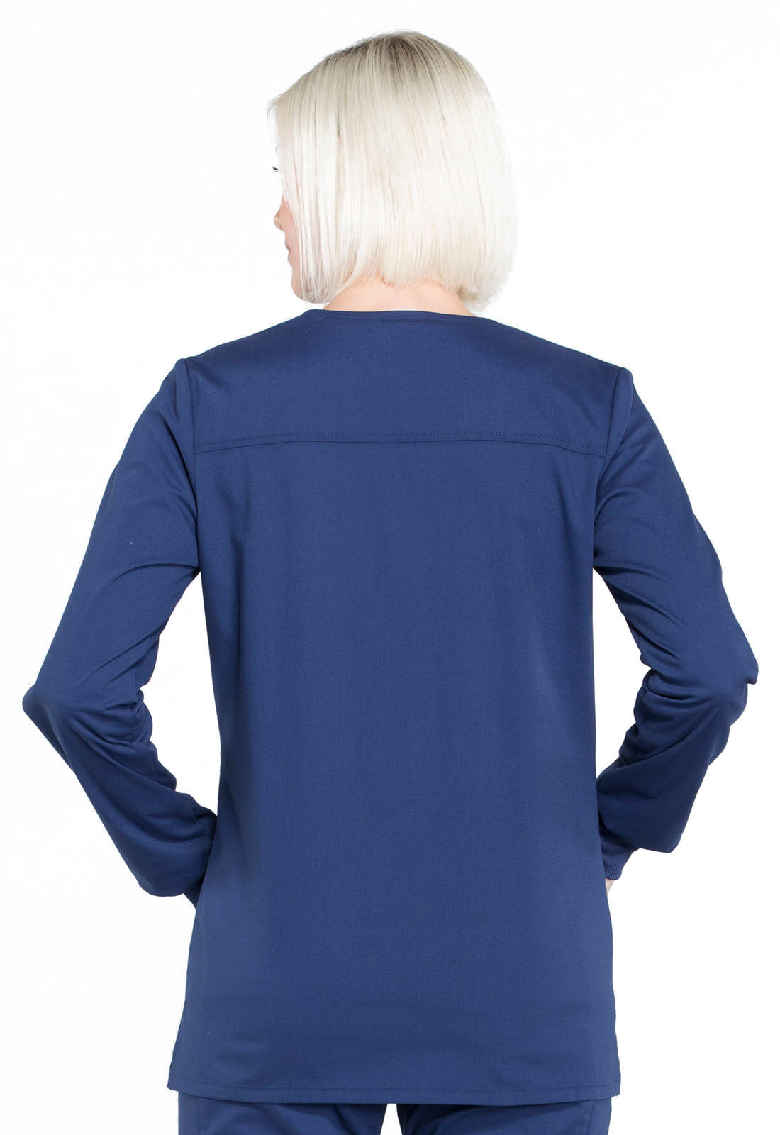 Women's Snap Front Jacket - Navy