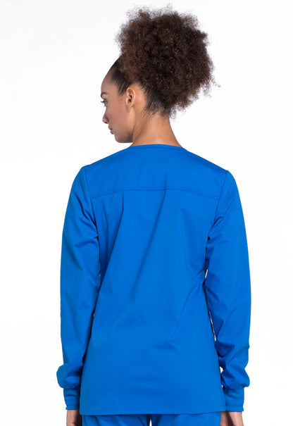 Women's Snap Front Jacket - Royal