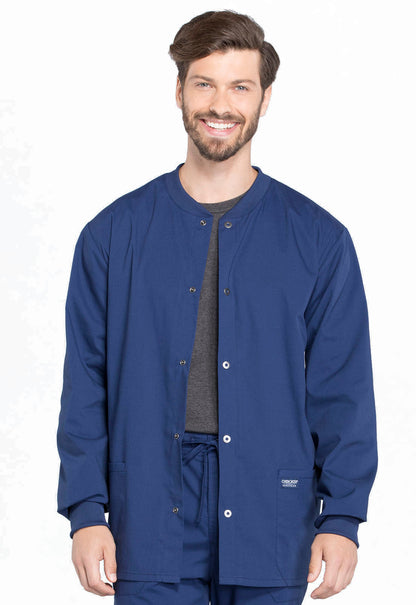 Men's Men's Snap Front Jacket - Navy