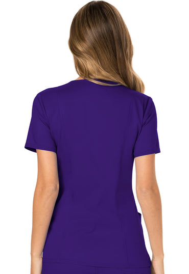 Women's Mock Wrap Top - Grape