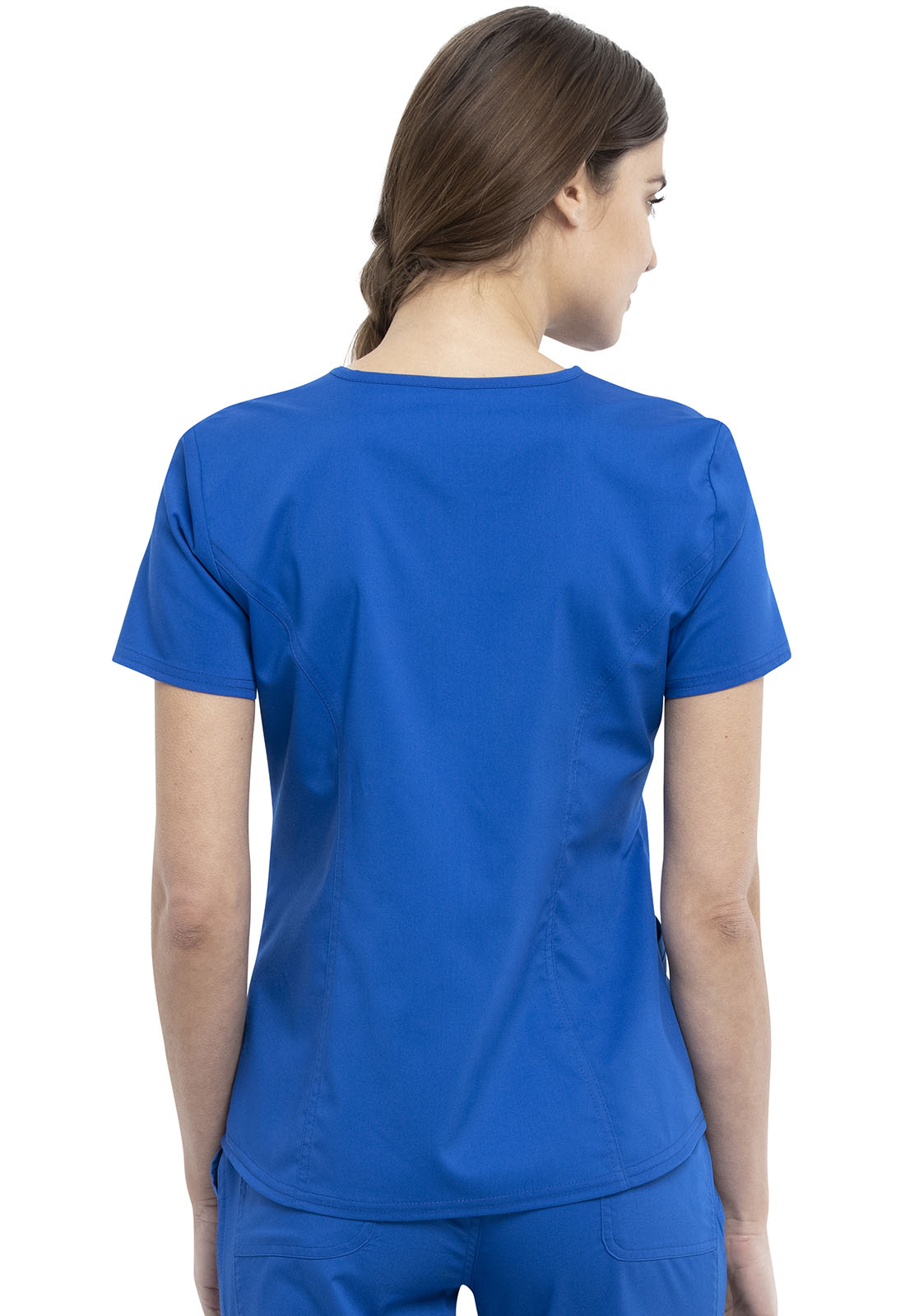 Women's V-Neck  Top - Royal