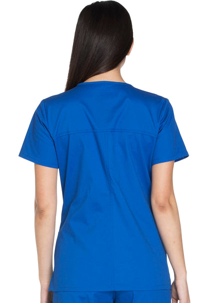 Women's V-Neck Top - Royal