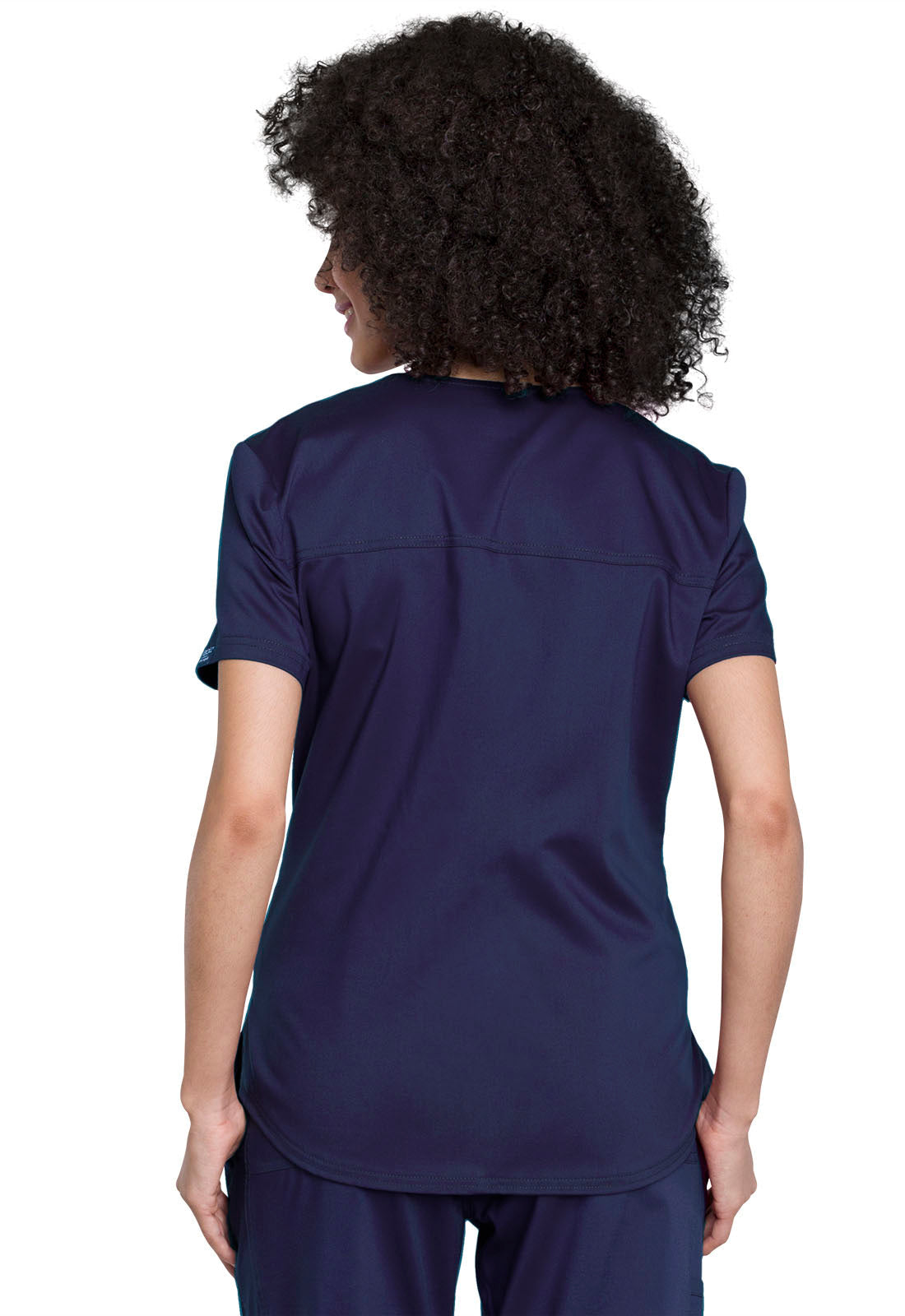 Women's Tuckable V-Neck O.R. Top - Navy