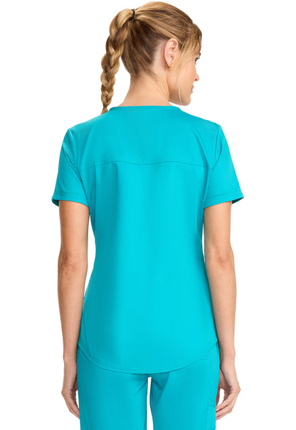 Women's Tuckable V-Neck O.R. Top - Teal Blue