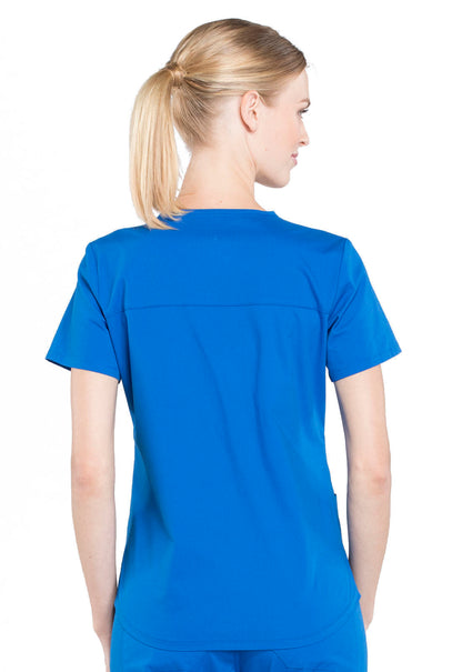 Women's V-Neck Top - Royal