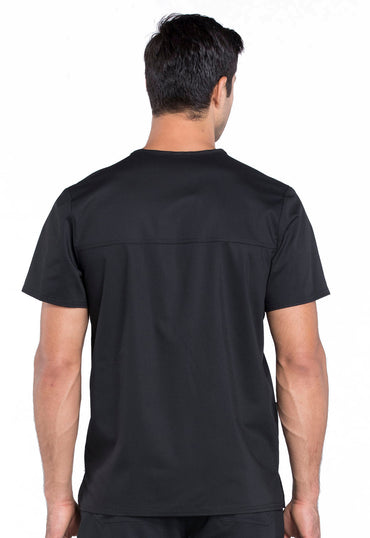 Men's V-Neck Top - Black