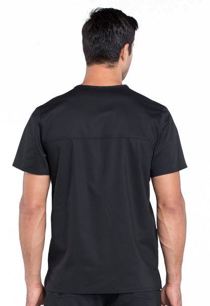Men's V-Neck Top - Black