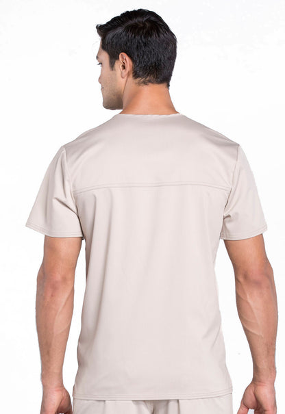 Men's V-Neck Top - Khaki