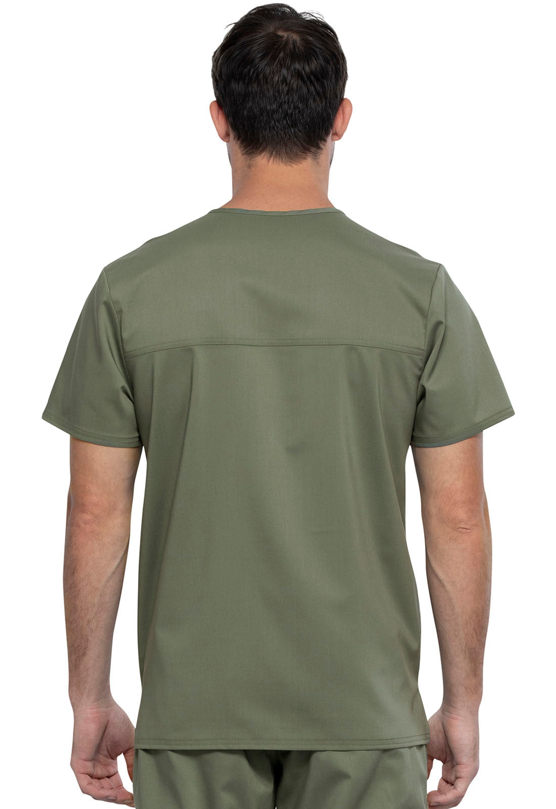 Men's V-Neck Top - Olive