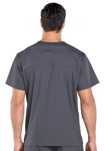Men's V-Neck Top - Pewter