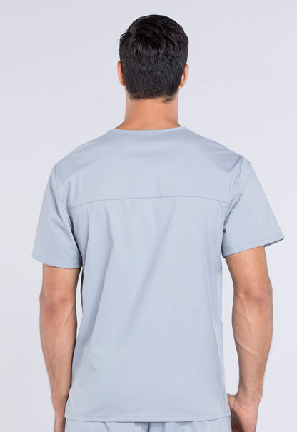 Men's V-Neck Top - Grey