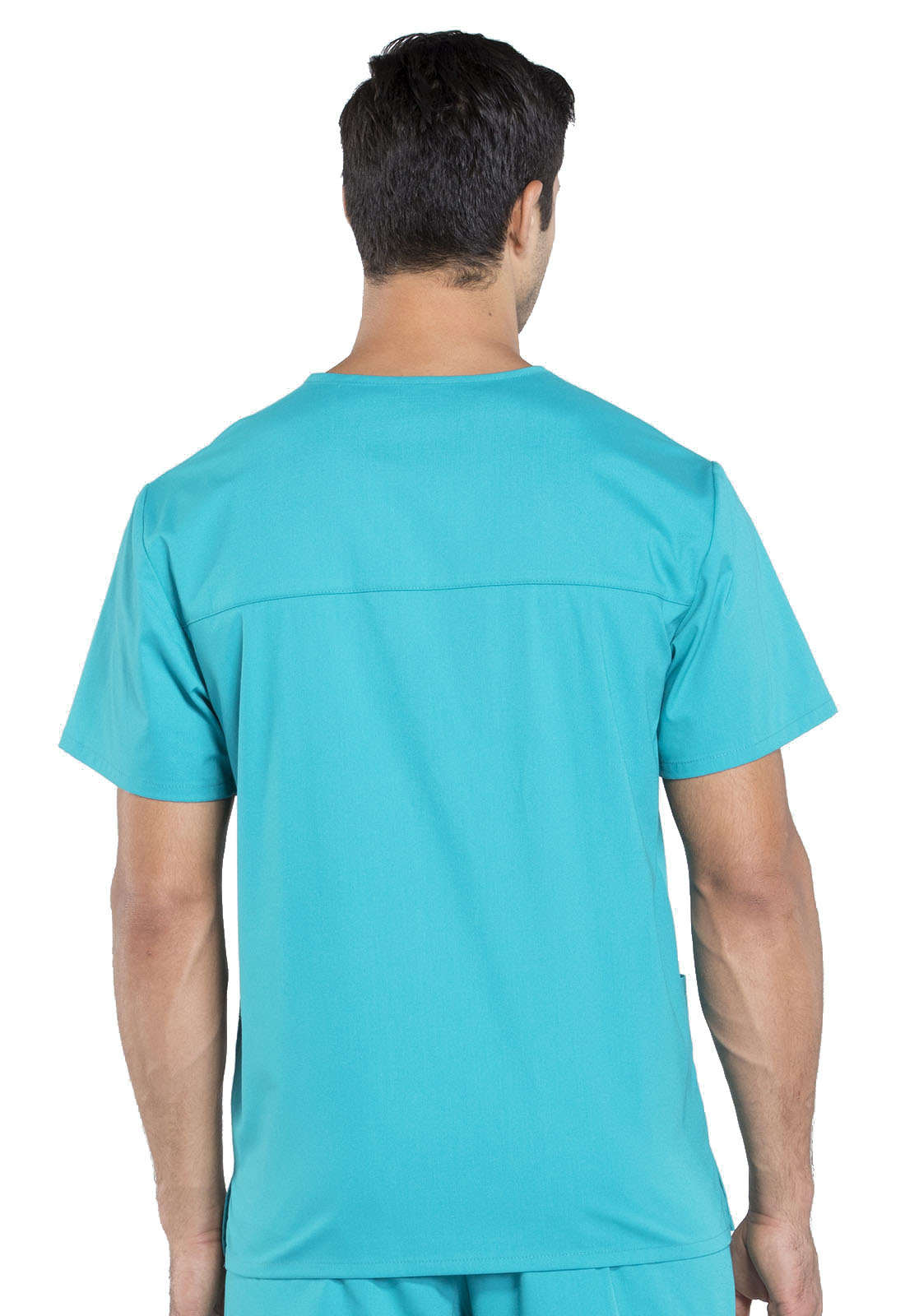 Men's V-Neck Top - Teal Blue