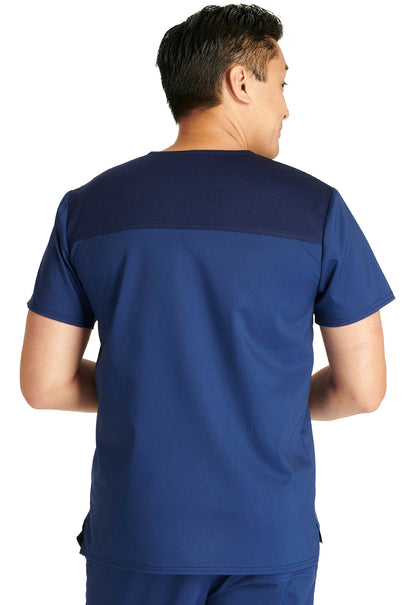 Men's V-Neck Top - Navy