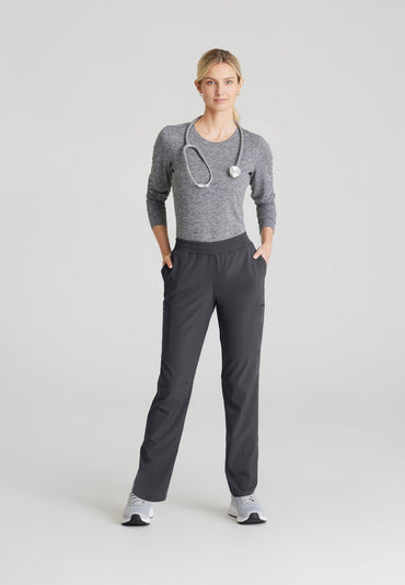Aura Pant - Pewter - Jen's Scrubs
