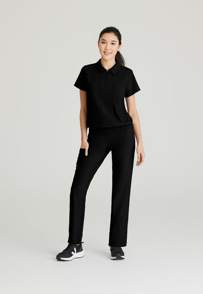 Perseverance Top - Black - Jen's Scrubs