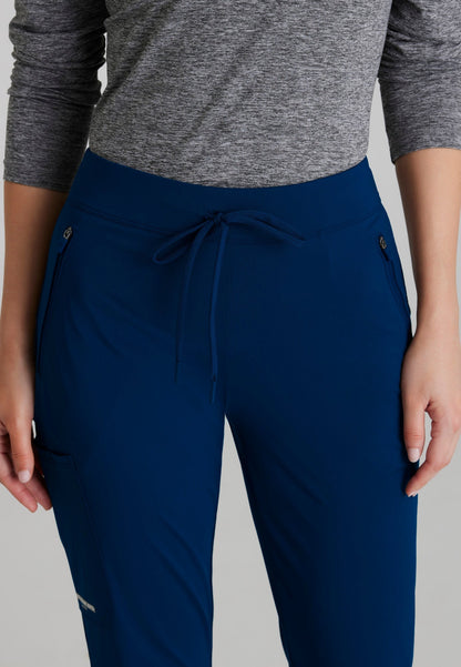 Glide Knit Flare Pant - Navy - Jen's Scrubs