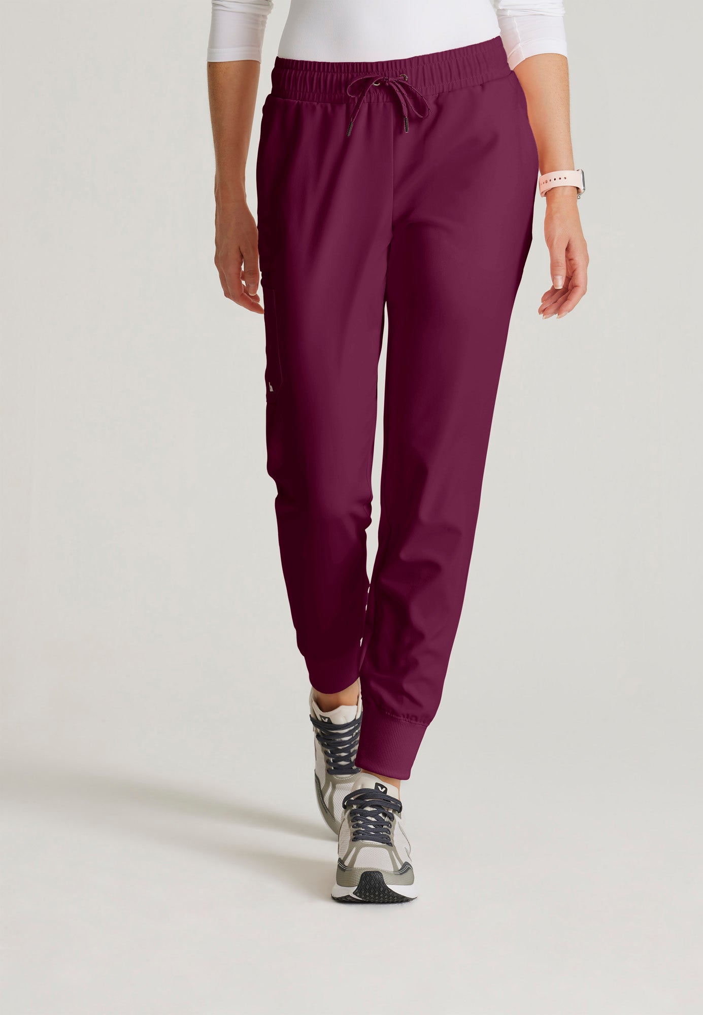 Union Jogger - Wine - Jen's Scrubs