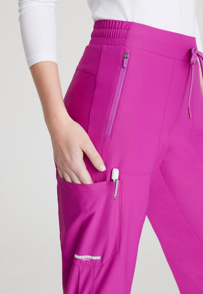 Pace Knit Jogger - Deep Magenta - Jen's Scrubs