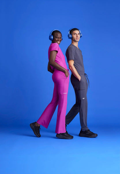 Flex Knit Top - Navy - Jen's Scrubs