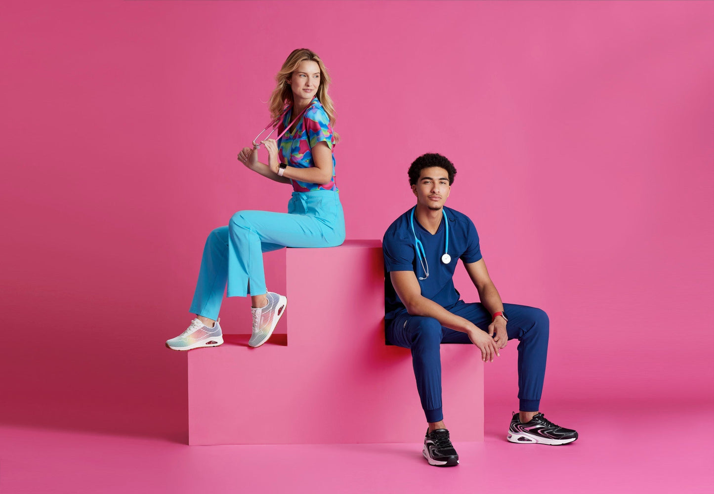 Structure Jogger - Hunter Green - Jen's Scrubs