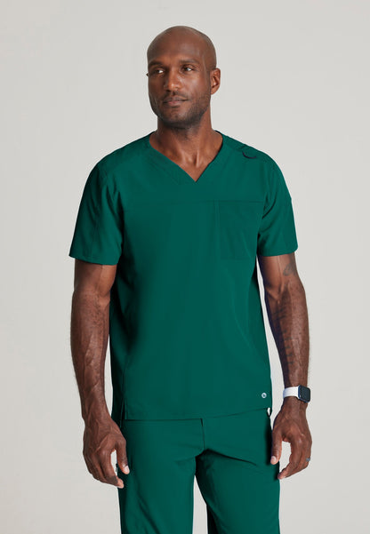 Velocity Top - Hunter Green - Jen's Scrubs