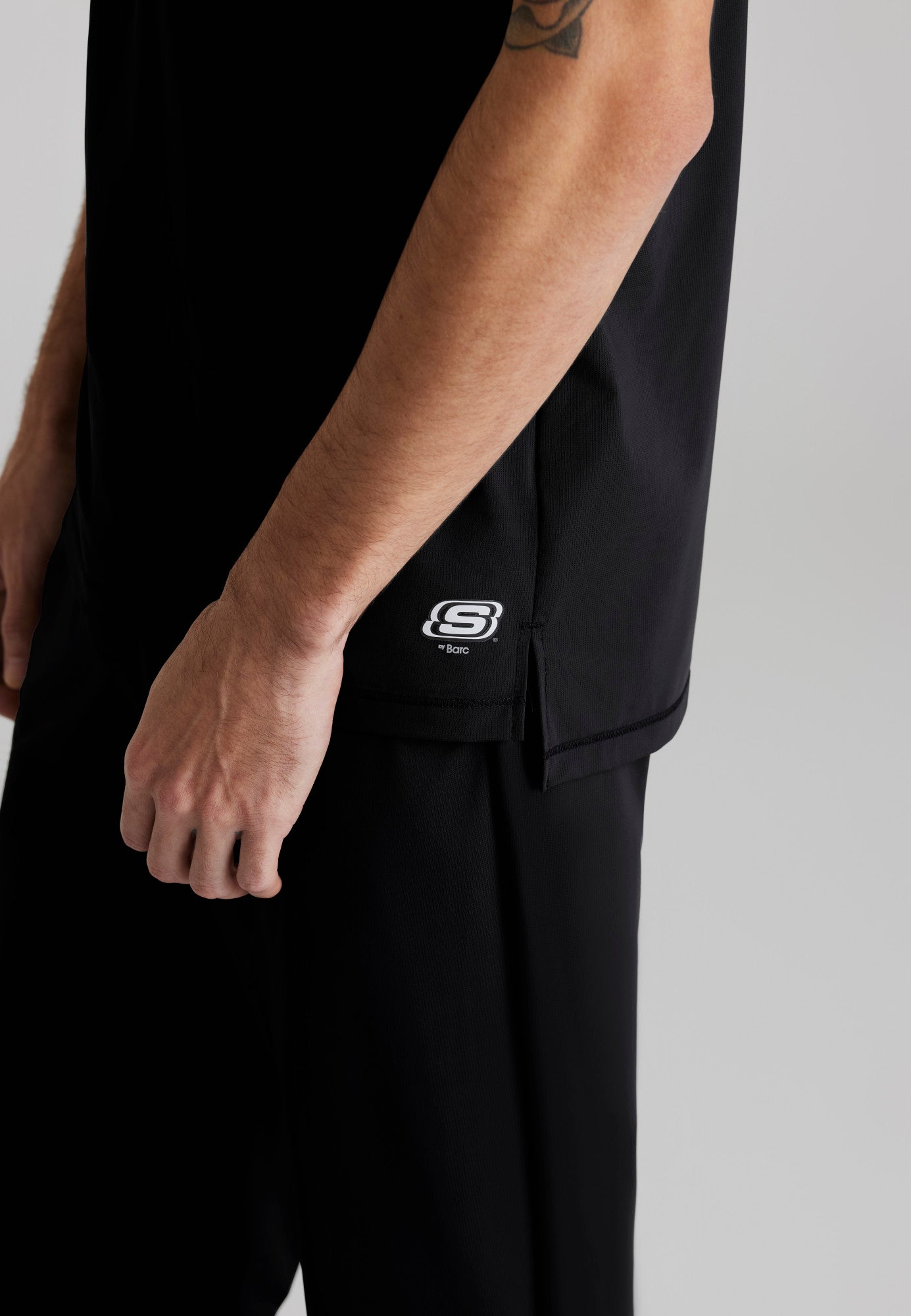 Flex Knit Top - Black - Jen's Scrubs