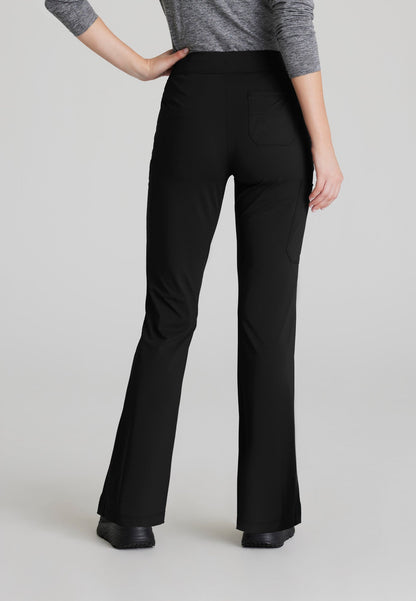 Glide Knit Flare Pant - Black - Jen's Scrubs