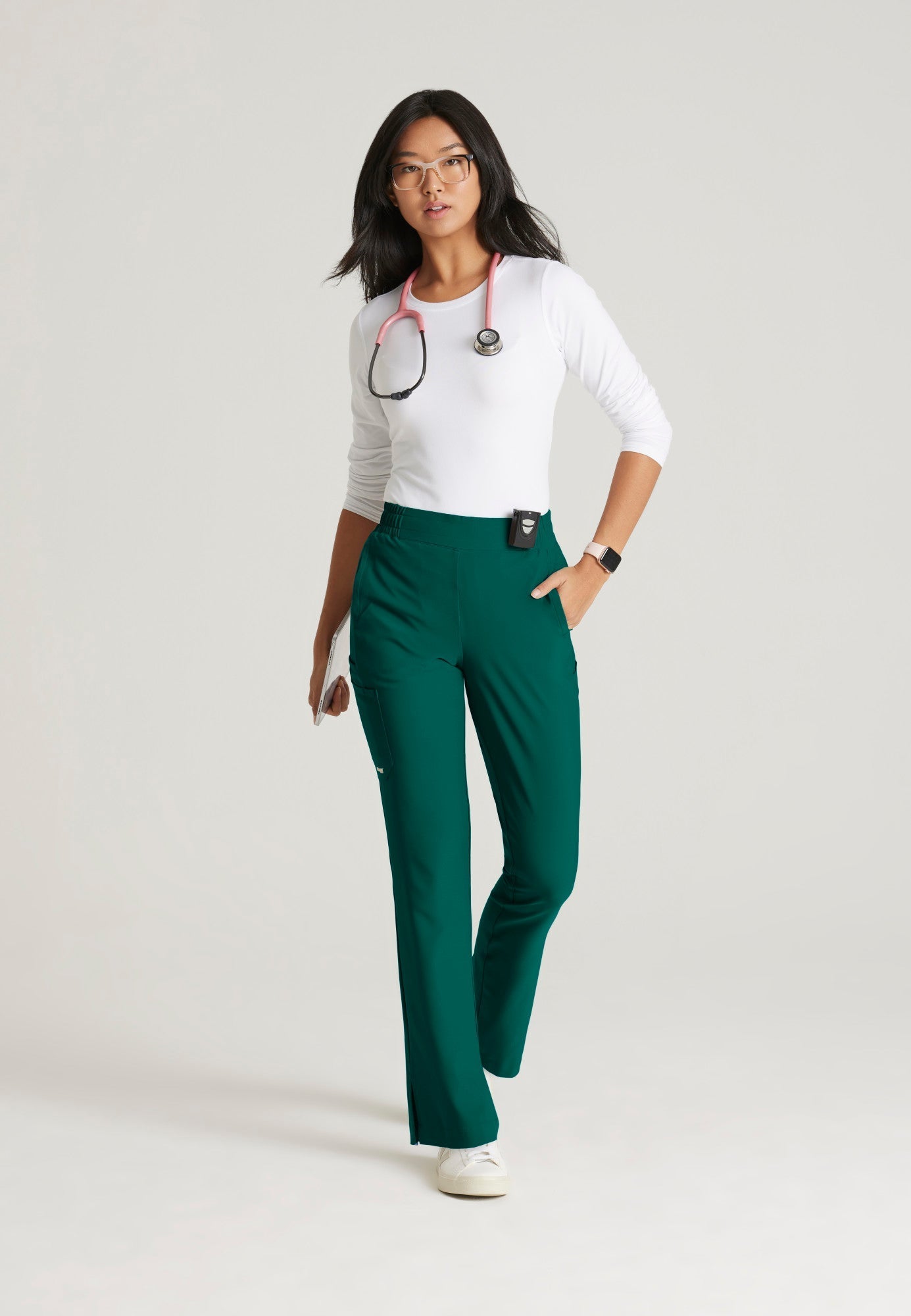 Cosmo Pant - Hunter Green - Jen's Scrubs