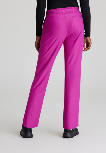 Reach Knit Pant - Deep Magenta - Jen's Scrubs