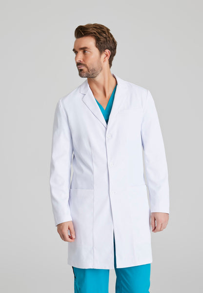 Verse Lab Coat - White - Jen's Scrubs