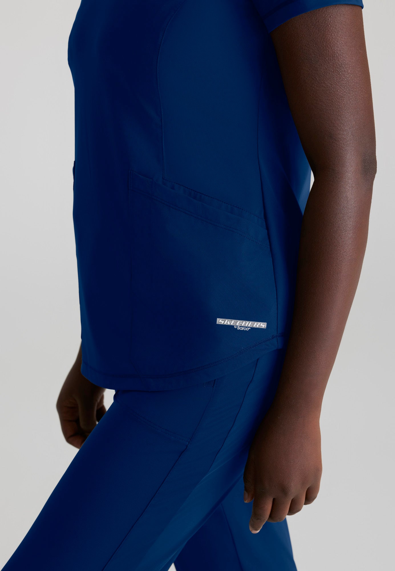 Serene Knit Top - Navy - Jen's Scrubs