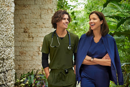 Sway Tuck-In Top - Teal - Jen's Scrubs