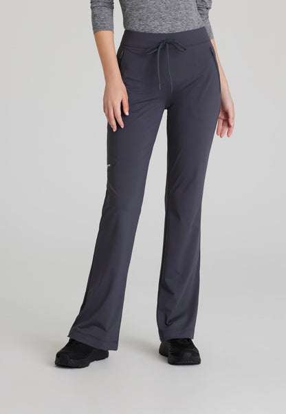 Glide Knit Flare Pant - Pewter - Jen's Scrubs
