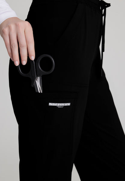 Reach Knit Pant - Black - Jen's Scrubs