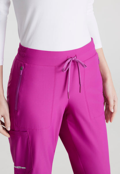 Pace Knit Jogger - Deep Magenta - Jen's Scrubs