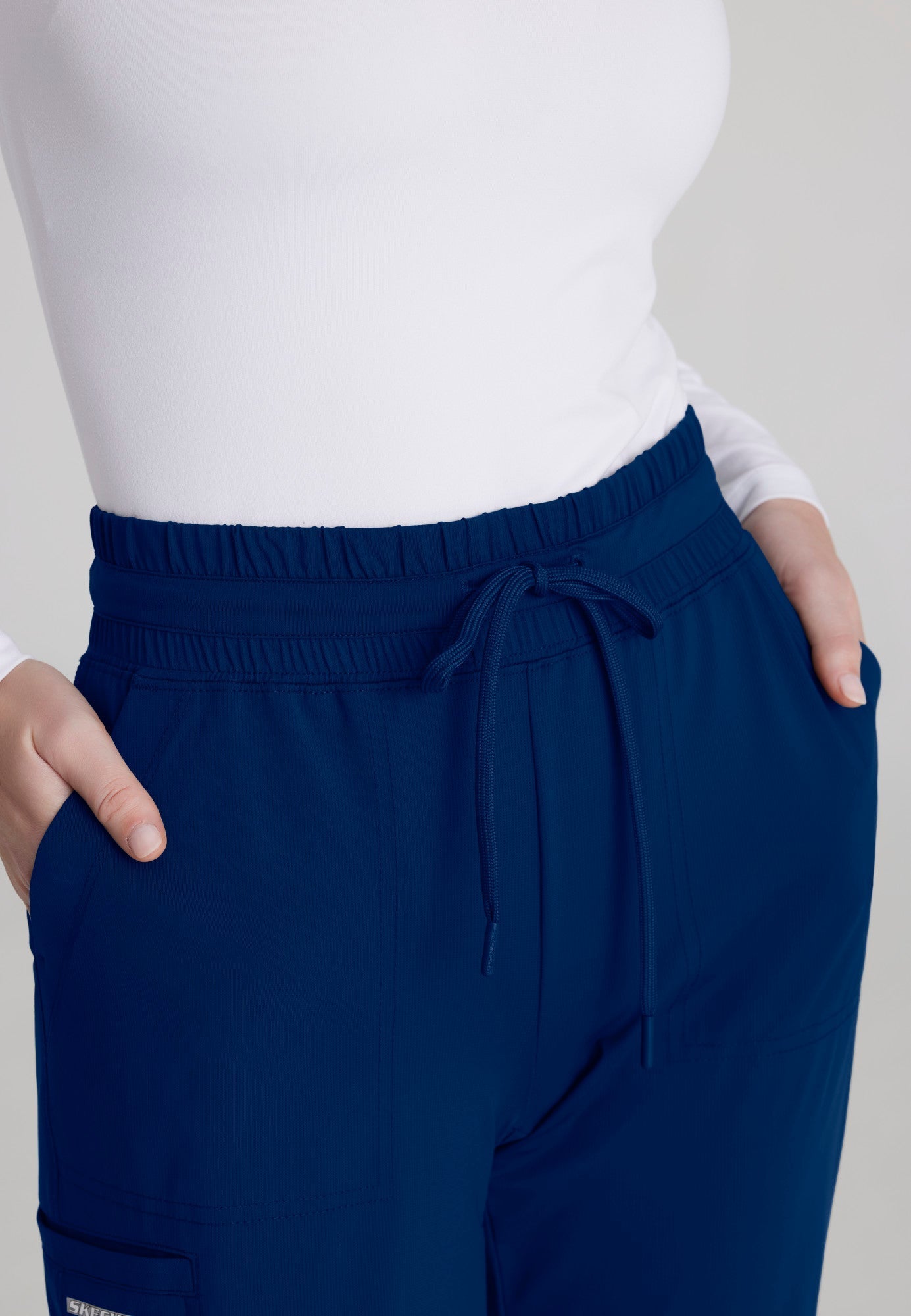 Reach Knit Pant - Navy - Jen's Scrubs