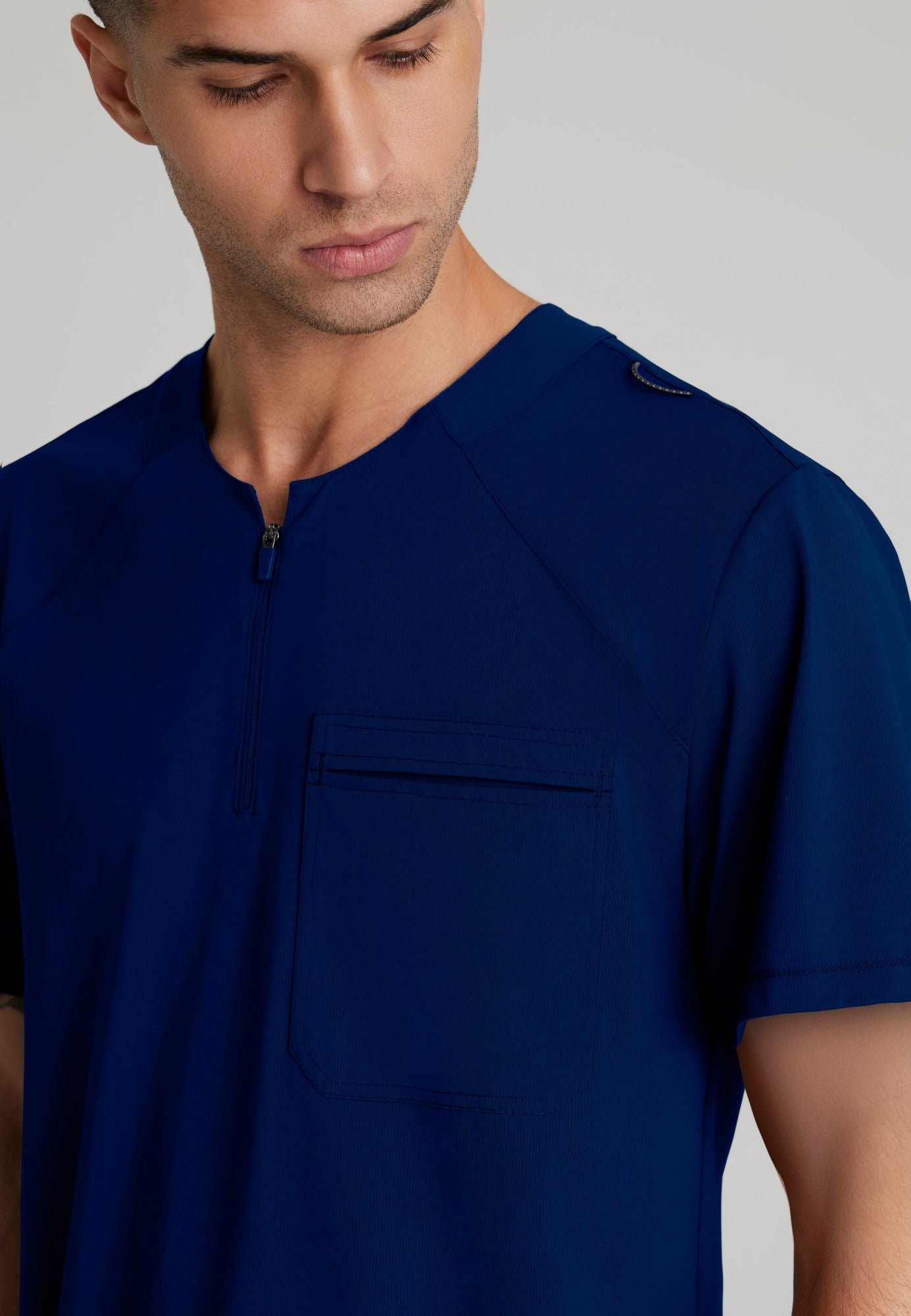 Flex Knit Top - Navy - Jen's Scrubs