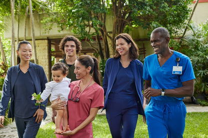 Sway Tuck-In Top - Teal - Jen's Scrubs