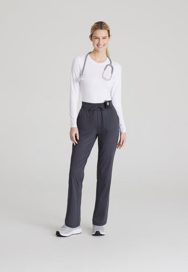 Reach Knit Pant - Pewter - Jen's Scrubs