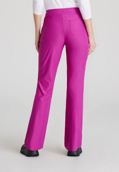 Glide Knit Flare Pant - Deep Magenta - Jen's Scrubs
