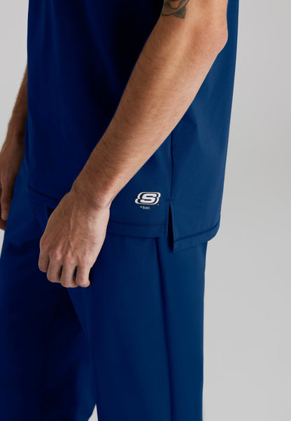 Flex Knit Top - Navy - Jen's Scrubs