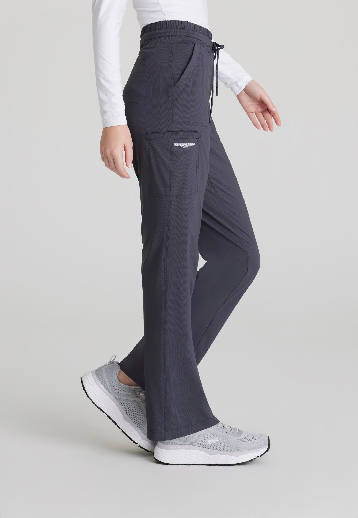 Reach Knit Pant - Pewter - Jen's Scrubs