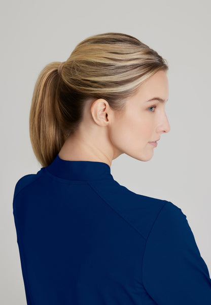 Contour Knit Warm-Up - Navy - Jen's Scrubs